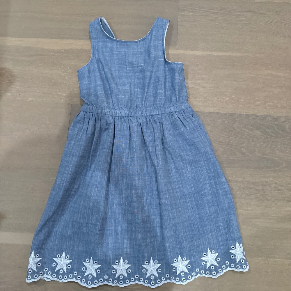 Blue star dress
